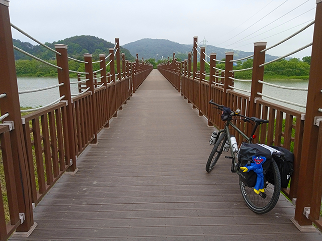 South Korea dedicated cycling infrastructure on the 4 Rivers path